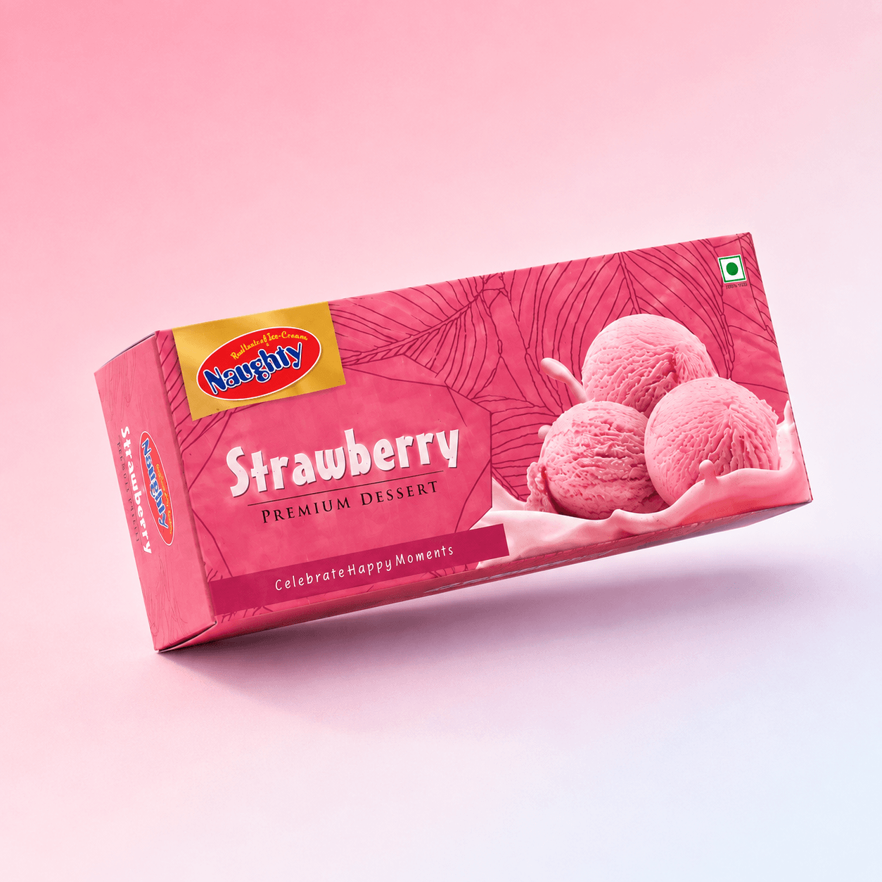 Strawberry — 1L Family Pack ice cream