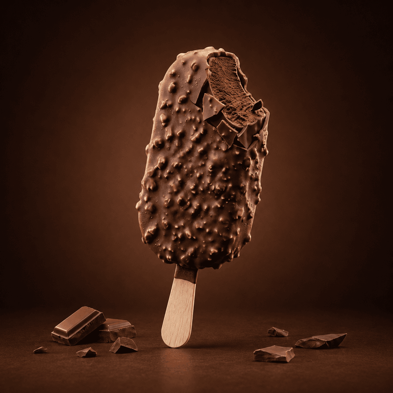 Choco Crunchy ice cream
