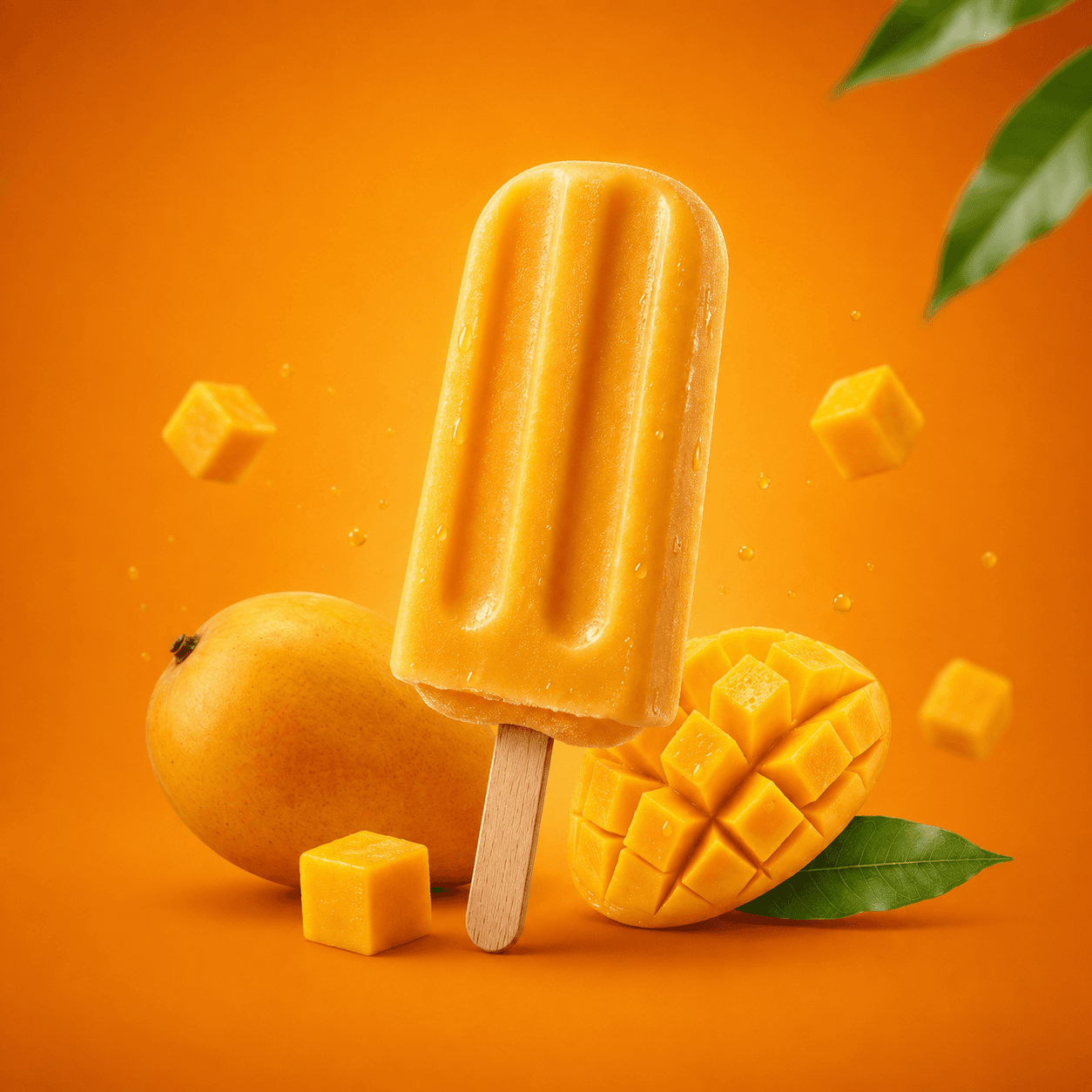 Mango ice cream